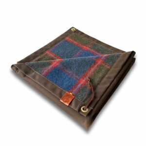 Limited Edition Oilskin & Wool Mat - Denia