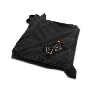 10x10ft Midnight Black Oilskin Tarp