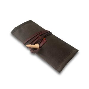 Waxed Canvas Roll-Up Pouch