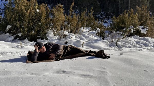 Oilskin Cowboy Bedroll green - Image 9