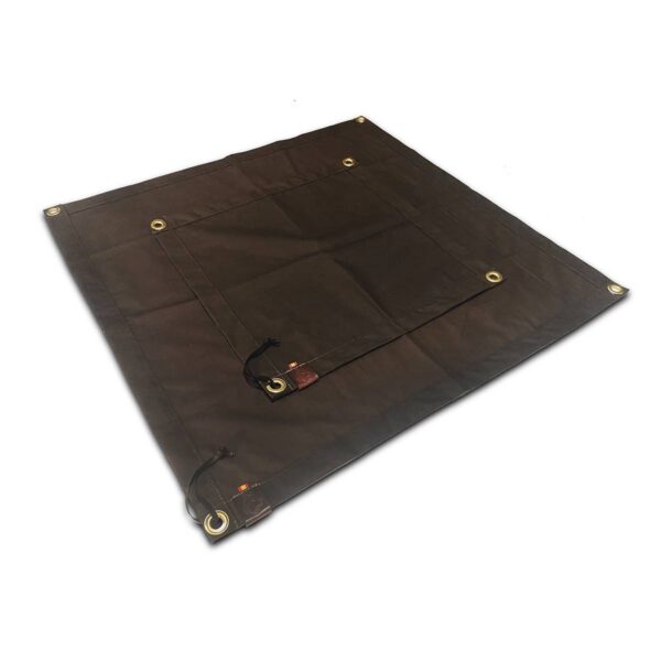 Oilskin & Wool Mat - Image 4