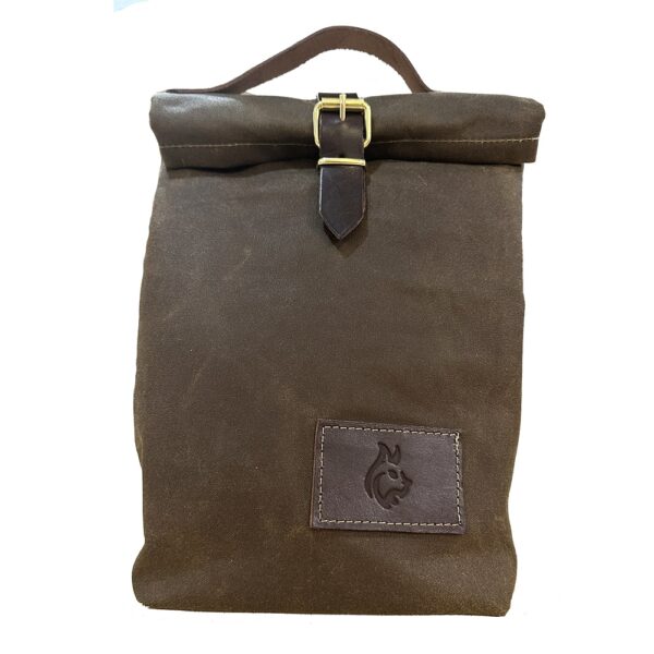 Oilskin Canvas Lunch Bag - Image 2