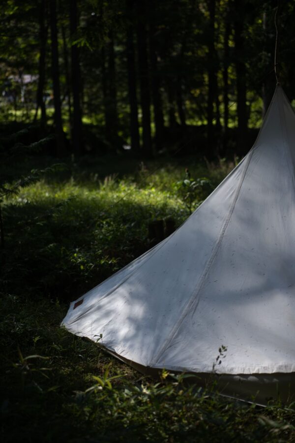 Green Finnish Loue oilskin tent - Image 8
