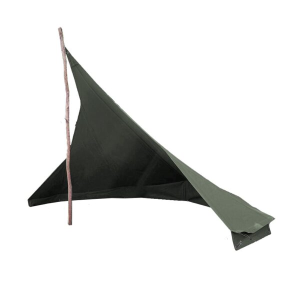 Green Finnish Loue oilskin tent
