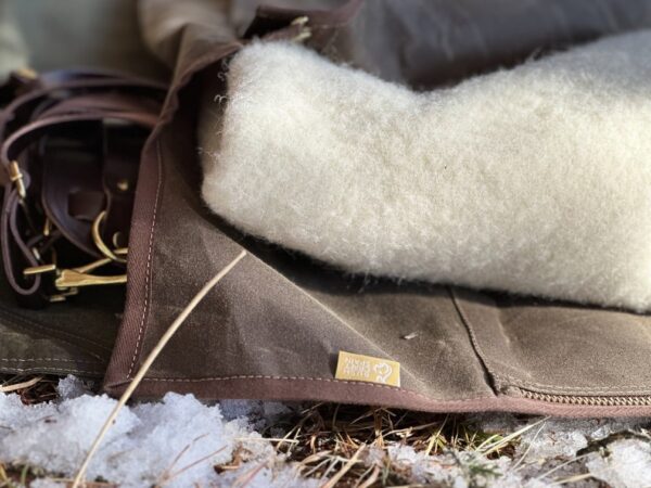 Oilskin Cowboy Bedroll green - Image 11