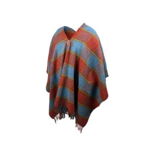 Shetland Wool Poncho - Ubrique