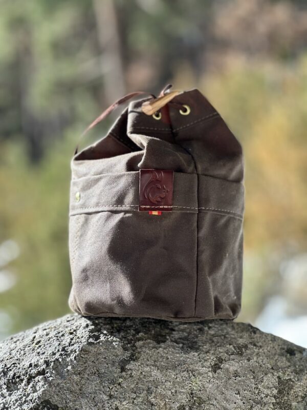 OILSKIN BUSHPOT BAG - Image 2