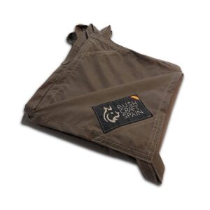 10x10ft Mountain Brown Oilskin Tarp