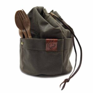 OILSKIN BUSHPOT BAG
