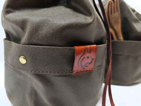 OILSKIN BUSHPOT BAG - Image 4