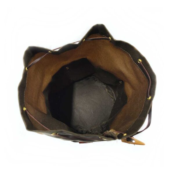 OILSKIN BUSHPOT BAG - Image 8