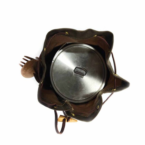 OILSKIN BUSHPOT BAG - Image 9