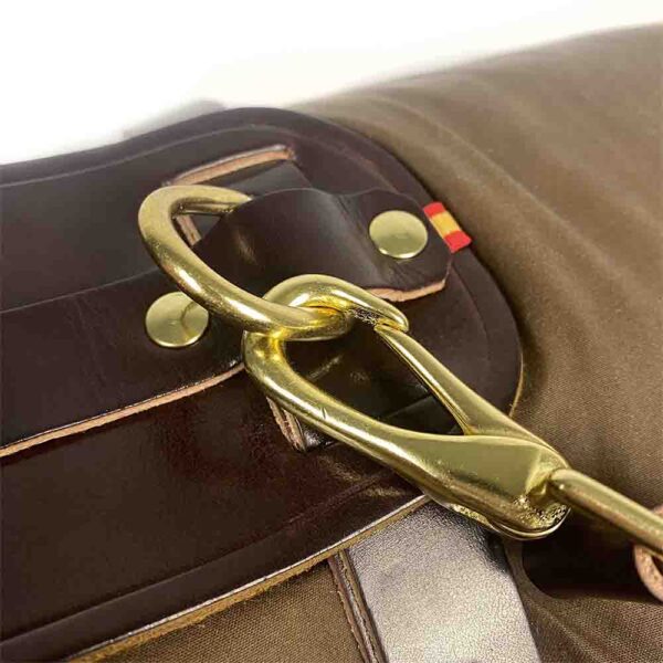 Bed Roll, Blanket and Lavvu Leather Carrier - Image 6